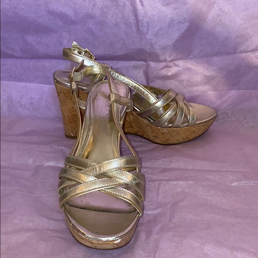 Chunky Gold Wedges